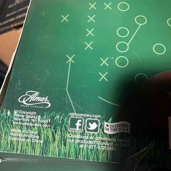 NEW Inflatable game day football hat tailgating display fan costume blow up new - Picture 5 of 12